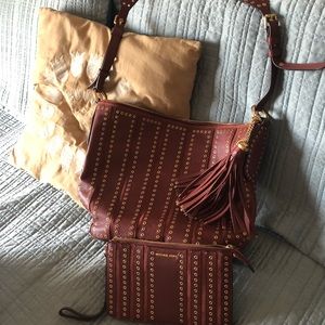 Michael kors long strap handbag